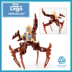 Xếp hình Lego Miles Morales - Green Goblin - King pin - Spider Gwen - Scorpion - Spider-man Lego Minifigures Xinh X0241
