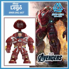 Xếp hình Hulkbuster Bruce Banner siêu anh hùng Marvel Lego Minifigures Xinh Xh1158