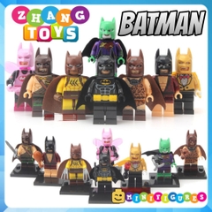 Xếp hình tuyển tập Batman mới nhất các thời đại Lego Minifigures Xinh X0147