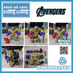 Xếp hình Thanos trong Avengers Endgame mới nhất Bigfigures Lego Minifigures WM WM963