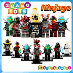Xếp hình Ninjago Villains Samurai X , Krux, The Wei Snake , Vermin Lego Minifigures Xinh X0155