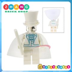 Xếp hình Red Hood - White Lantern - James Gordon - Hugo Strange - Nygma - Bullock - Penguin Lego Minifigures POGO PG8070