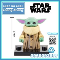Xếp hình Star Wars Baby Yoda Chiến tranh giữa các vì sao Lego Minifigures WM925