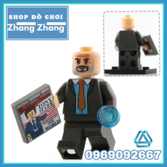 Xếp hình Avengers : Endgame Proxima Midnight Obadiah Nick Fury Dr Strange Iron Man Hawkeye Lego Minifigures Xinh X0215