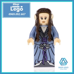 Xếp hình Frodo Gandalf Thranduil Elrond Lake-town Galadriel Arwen Merry Lego Minifigures Pogo PG8148