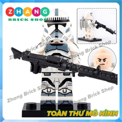 Xếp hình Star Wars Regiment - Wolf Pack - Commander Thorne - Camino Guard - Purgatory - Horn Lego Minifigures KT1043