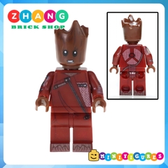 Xếp hình Deadpool - Wolverine - Groot - Rocket Raccoon - Carnage Lego Minifigures POGO PG8159