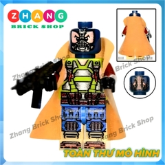 Xếp hình The Flash Atom Lightning Arkham Knight Bane Cosmic Boy DC Comics Lego Minifigures Xinh X0119