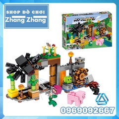 Xếp hình My World mô phỏng theo trò chơi Minecraft dành cho bé Lego Minifigures DLP1203