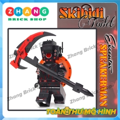 Đồ chơi lắp ráp Executor Speakerman trong Skibidi Toilet Minifigures K2288 KDL844 Zhang Brick Shop
