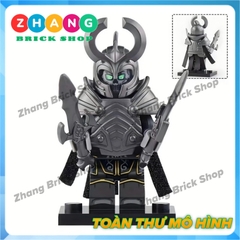 Xếp hình Thor Ragnarok Asgardian Berserker Hela vs Warrior Lego Minifigures Koruit KT1044