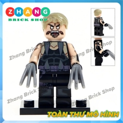 Xếp hình Dr. Nemesis   - Colossus   - Sabretooth   - Bishop  - Executioner Siêu anh hùng Lego Minifigures POGO PG8083