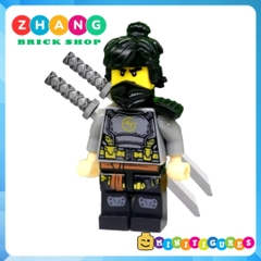 Đồ chơi xếp hình Ninjago Kai Zane Cole Lloyd Jay đại chiến Thunder Keeper trong Ngôi làng rừng xanh Minifigures