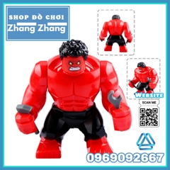 Xếp hình Captain America - Super Adaptoid - SpiderBoy - She Hulk - Hammer - Coulson Marvel Lego Minifigures Xinh X0151