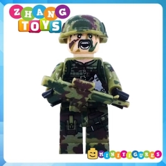 Xếp hình lính đặc nhiệm biệt kích rừng Falcon Columbia Lego Minifigures Sembo SB11101