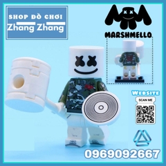 Đồ chơi xếp hình mô phỏng DJ Marshmallow mô hình Minifigures WM6064
