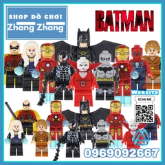 Xếp hình Iron Nightrunner Spider-Man Batman Killer Frost Venom Robin Deadman Squirrel Girl Lego Minifigures Kopf KF6052