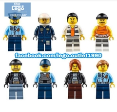 Xếp hình Lepin Cities 02006 thành phố cảnh sát