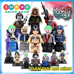 Xếp hình Suicide Square Deadshot Captain Boomerang Killer Croc EL Diablo Katana Enchantress Lego Minifigures Xinh X0122
