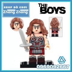 Đồ chơi xếp hình The Boys Homelander Starlight Soldier Boy Stormfront A-Train Queen Maeve Minifigures Xinh X0337