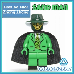 Xếp hình Sandman Wesley Dodds New Earth Lego Minifigures Kopf kf8026 KF416