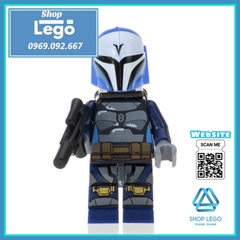 Xếp hình Star Wars Bo-Katan  Revan Kylo Ren Darth Malgus Mitaka Yoda Dengar Coleman Trebor Lego Minifigures Pogo PG8071