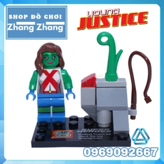 Xếp hình Nightwing Aqualad Artemis Miss Martian Superboy Kid Flash Red Robin Young Justice Lego Minifigures SY250