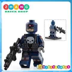 Xếp hình Tony Stark - Black Panther
- Batman - Akham - Punisher Siêu anh hùng Lego Minifigures Lele D011 018