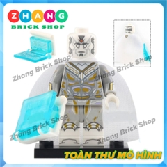Đồ chơi xếp hình Bucky Scarlet Witch Vision Gamora Captain Falcon Loki Star-Lord Minifigures POGO PG8298