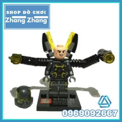 Xếp hình Harley Quinn - Batman - Iron Man - Falcon Yellow Jacket - Deathstroke - Batman - Arsenal Lego Minifigures Sy295