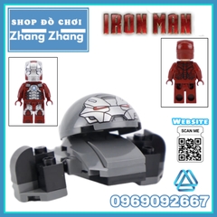Xếp hình Người sắt Iron Man biến hình Hulkbuster 12in1 Lego Minifigures Elephant JX1162