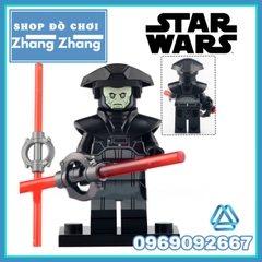 Đồ chơi xếp hình Star Wars Darth Maul Fifth Brother Reva Ben Kenobi Anakin Skywalker Vader Minifigures Koruit KT1059
