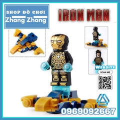 Xếp hình tuyển tập Iron Man đại chiến Thanos 8 in 1 Lego Minifigures Dlp9093