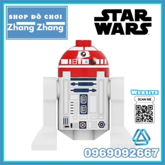 Đồ chơi xếp hình Star Wars gồm Storm Trooper - Imperial Crew Astromech Droid Tusken Raiden Jawa Minifigures POGO PG8288