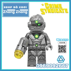 Xếp hình DC's Crime Syndicate Grid Power Ring Johnny Quick Superwoman Ultra Man Deathstorm Lego Minifigures Kopf KF6104