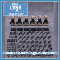 Xếp hình thủy quân lục chiến đầy đủ vũ khí Jiayou JY107