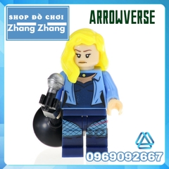 Xếp hình Batgirl và Wonder Twin DC siêu anh hùng Lego Minifigures POGO PG8107