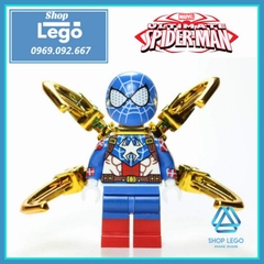 Xếp hình người nhện Captain Spider-Man Lego Minifigures Kopf KF6090 KF1168