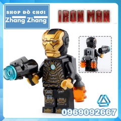 Xếp hình Iron man Captain America MK5 MK1 MK41 MK50 Ant Man Avengers Endgame Lego Minifigures Lele D165 d172