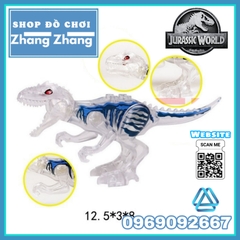 [12cm] Xếp hình khủng long Velociraptor T-Rex Pterosaur Tyrannosaurs
Triceratops Dilophosaurus Lego Minifigures YG77034