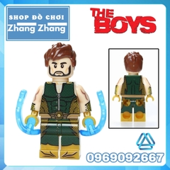 Xếp hình The Boys
Siêu anh hùng Homelander - Starlight - A-Train - Translucent - Black Noir Lego Minifigures Kopf KF6103