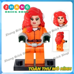 Xếp hình Batman Barbara và Poison Ivy Joker Catwoman - Aaron Cash - Penguin - Riddler Lego Minifigures Pogo PG8041