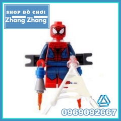 Xếp hình Người nhện Spider Man Homecoming Morales Venom Iron Spider Lego Minifigures Sy630