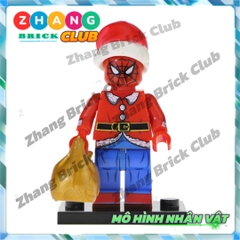 Mô hình nhân vật giáng sinh Hulk Deadpool Spider Man Wolverine Supergirl Groot Marry Christmas POGO PG8185