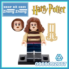 Xếp hình Harry Potter - Hermion - Ginny Weasley - Moaning Myrtle - Ron - Fred Lego Minifigures POGO PG8285