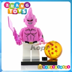 Xếp hình Dragon Ball🐉Songoku Vegeta Bardock Gohan Tien Perfect Cell Majin Buu Bulma Lego Minifigures Kopf KF6030