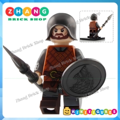 Đồ chơi xếp hình Game of Thrones gồm Eddard Stark - Jory Cassel - Hallis Mollen mô hình Minifigures XP042 047