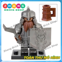 Xếp hình Lord of the Rings Dwarves Warriors Tộc chiến binh người lùn Hobbit Lego Minifigures

Koruit KT1040