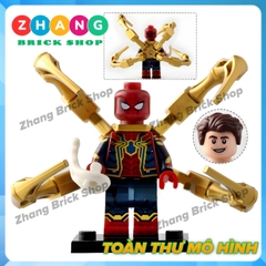 Xếp hình Avengers End Game Captain Marvel Spider-Man Pepper Thor Thanos America Rocket Racoon Lego Minifigures WM6061