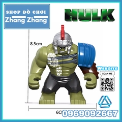Xếp hình Hulk Ranarok Big Figures (Búa+Rìu) Lego Minifigures Decool 0281